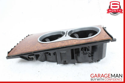 06-12 Mercedes X164 GL450 ML350 Center Console Cup Holder Compartment Wood OEM
