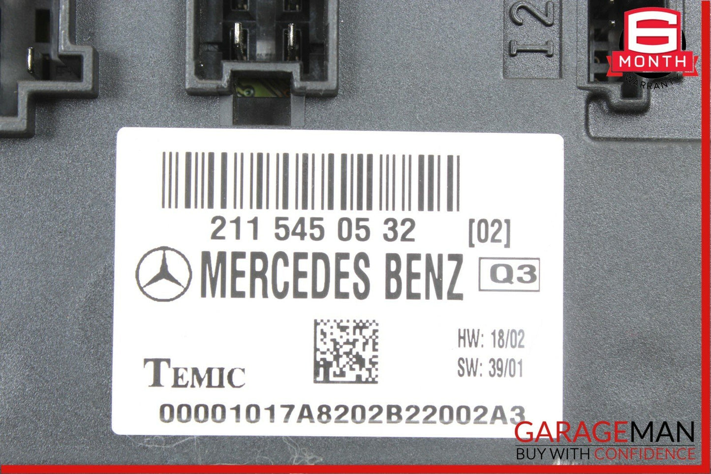 03-11 Mercedes W211 E320 E500 CLS500 BCM BCU Body Computer Control Module OEM