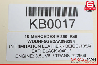 10-13 Mercedes W212 E350 E550 E63 Console Head Unit Controller Knob Multi Switch