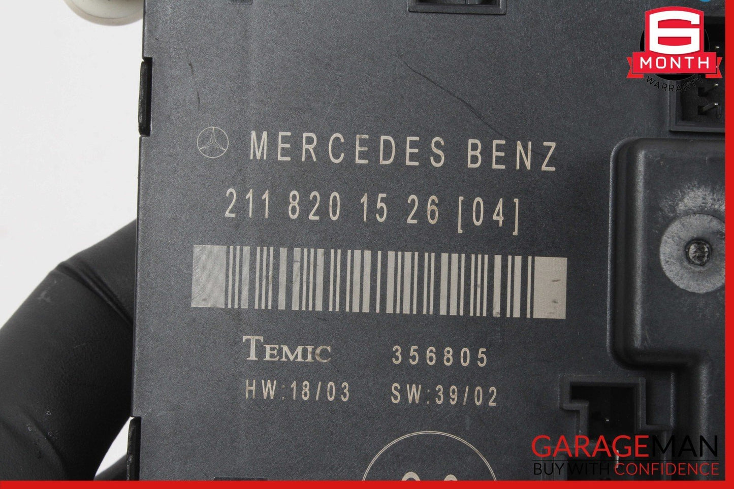 03-09 Mercedes W211 E500 E350 Door Control Module Rear Left Driver Side OEM
