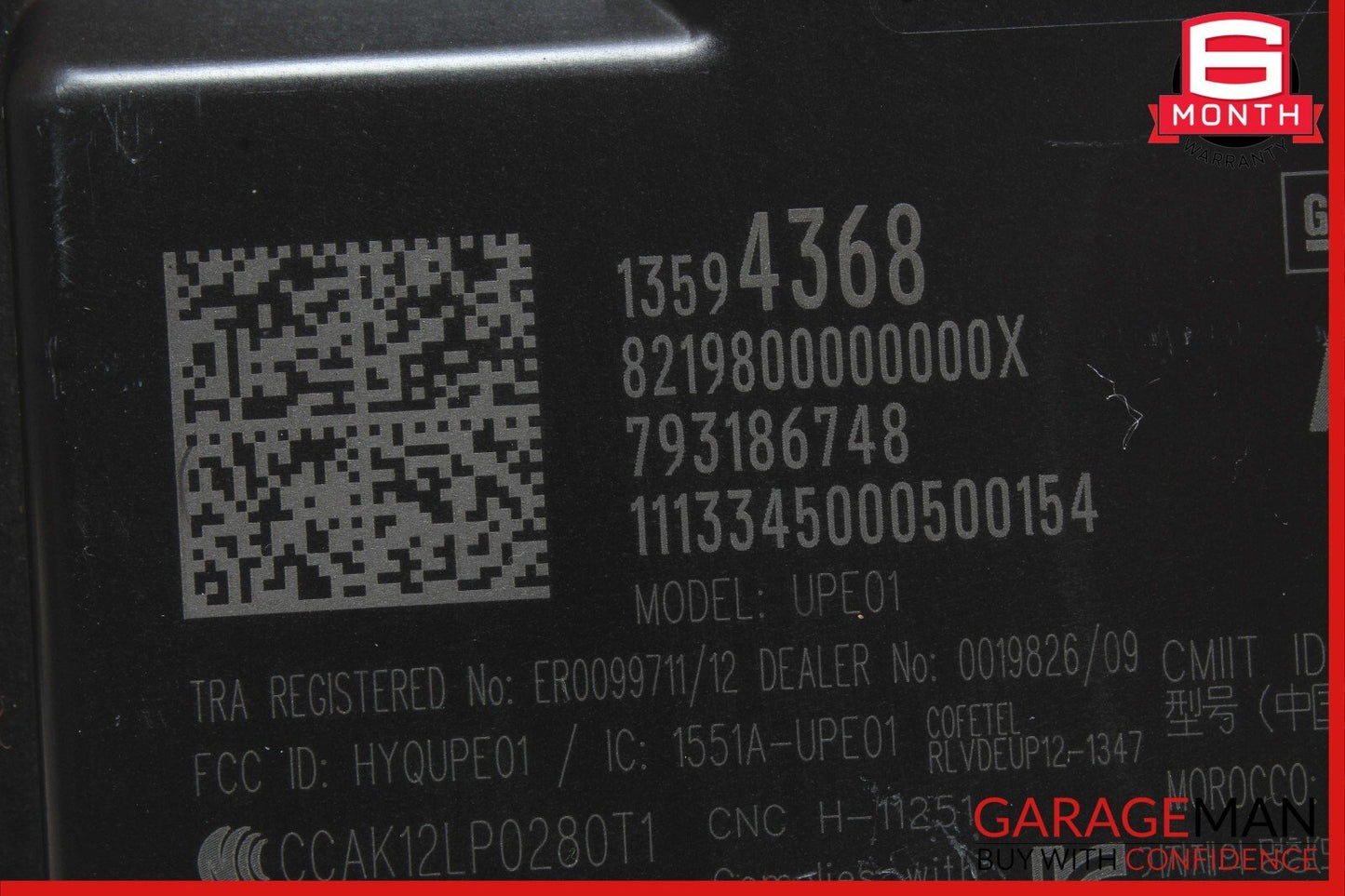 14-19 Cadillac CTS Theft-Locking Keyless Entry Control Module Unit 13594368 OEM