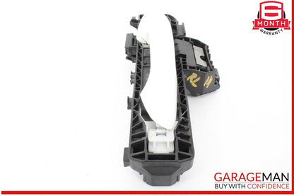 08-15 Mercedes X204 GLK350 Rear Left Driver Side Exterior Door Handle White OEM