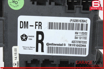14-17 Maserati Quattroporte S Front Right Side Door Control Module Unit OEM
