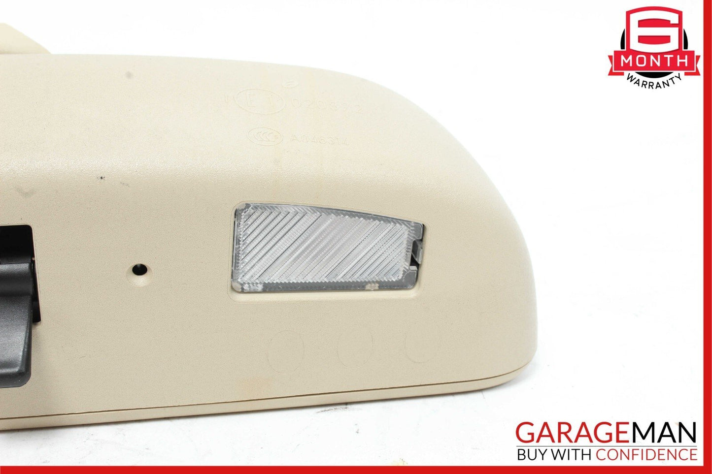 08-14 Mercedes W204 C300 C350 Top Upper Rear View Mirror Assembly Beige OEM