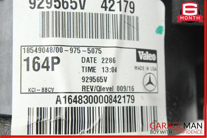 06-12 Mercedes X164 GL450 ML63 AMG Rear Climate AC A/C Heater Blower Motor OEM