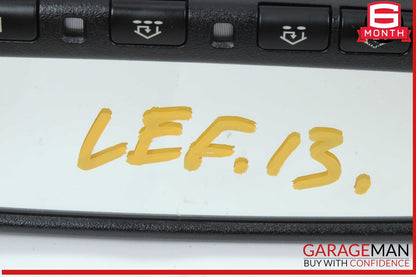 13-17 Nissan Leaf Front Upper Interior Windshield Rear View Mirror Black OEM