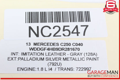 08-12 Mercedes W204 C250 E350 Sirius Satellite Radio Receiver Module OEM