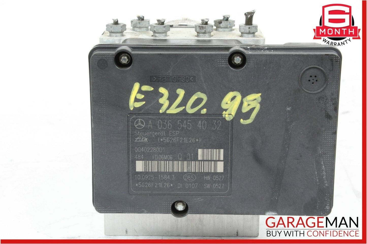 05-09 Mercedes W203 C230 CLK350 ABS Anti Lock Brake Pump Module 0365454032 OEM