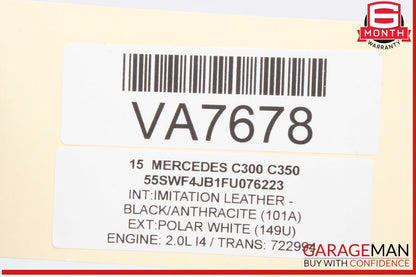 15-20 Mercedes W205 C300 A/C AC Heater Climate Control Module Unit OEM