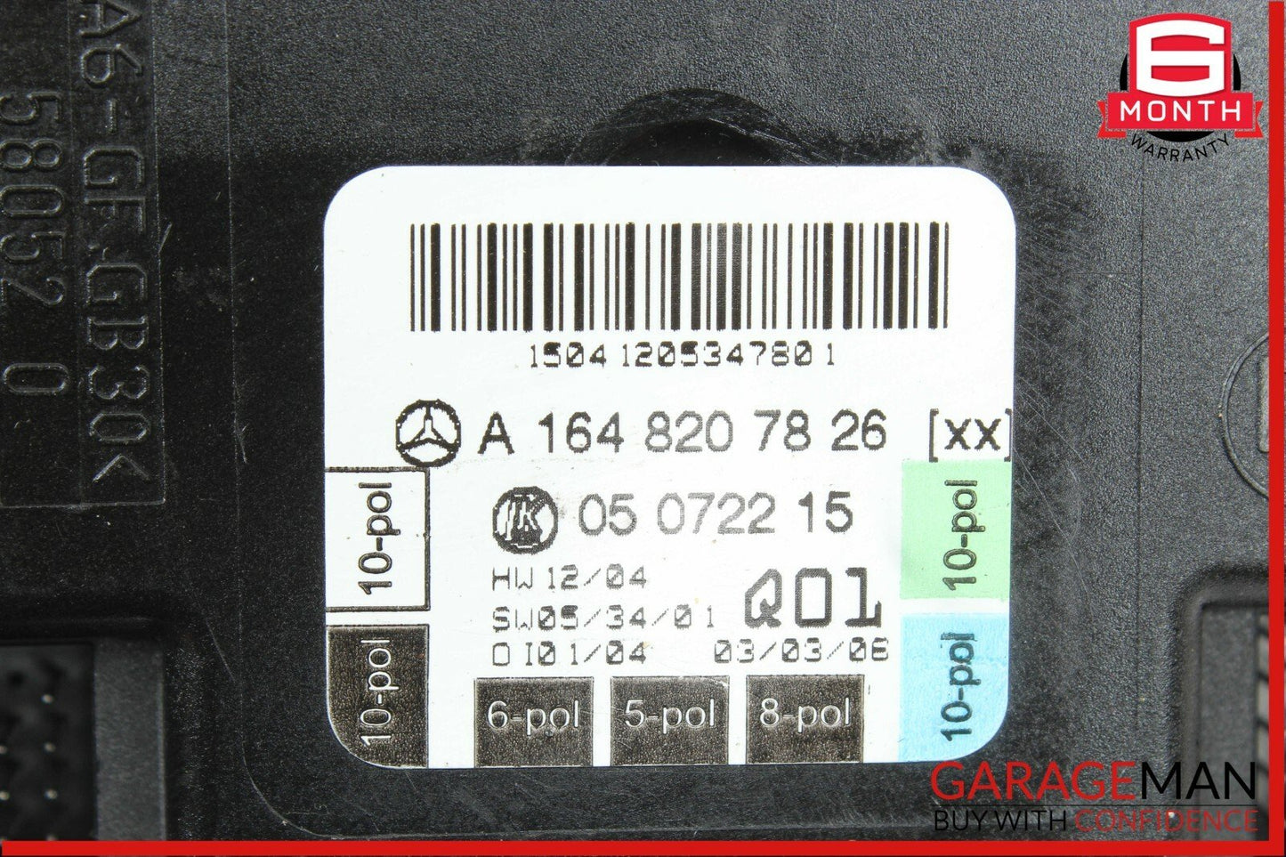 06-12 Mercedes X164 GL450 R350 ML350 Front Right Passenger Door Control Module