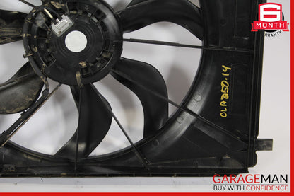 12-20 Mercedes W117 CLA250 SLK250 Engine Radiator Cooling Fan Motor Shroud Assy