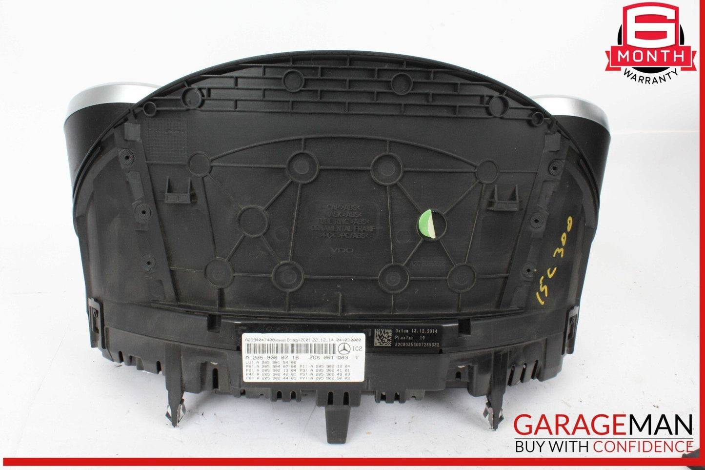 15-18 Mercedes W205 C300 Speedometer Odometer Instrument Cluster Gauge OEM