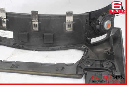 12-20 Mercedes R172 SLK250 SLC300 Rear Rollover Bar Cover Trim Black OEM