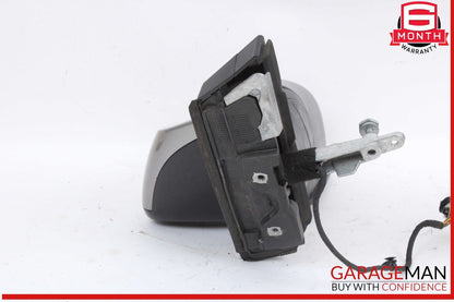 14-21 BMW i3 I01 Hybrid Front Left Side Door Rear View Mirror Heated Gray OEM