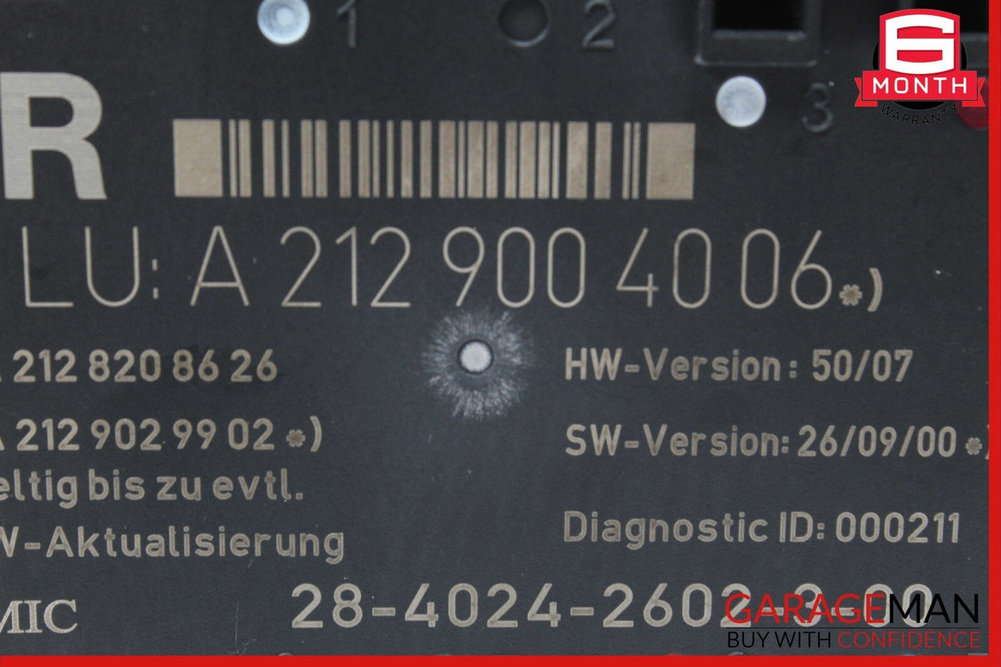 08-14 Mercedes W204 C300 C350 Rear Right Side Door Control Unit Module OEM