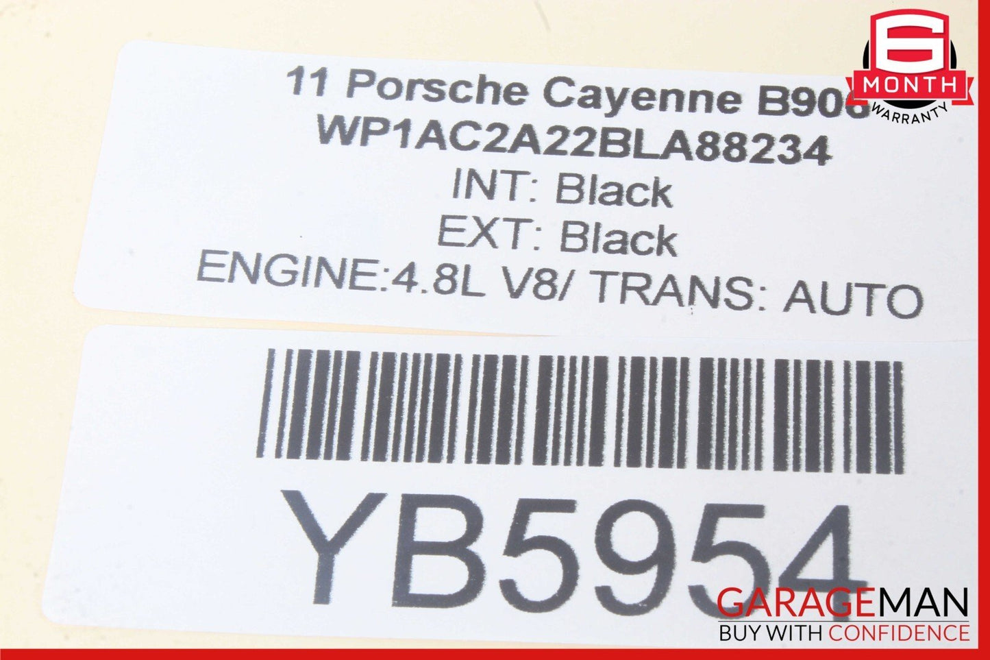 11-18 Porsche Cayenne 958 S Front Right Side Window Regulator Motor Unit OEM