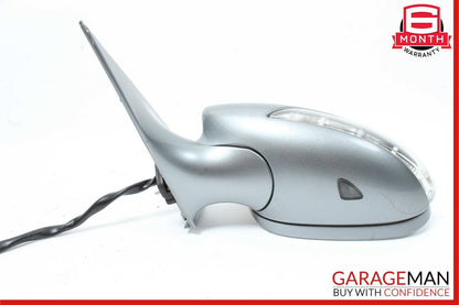 07-09 Mercedes W221 S550 Front Left Side Mirror Door Rear View Andorite Grey OEM