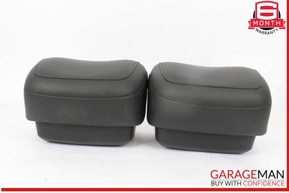 17-19 Audi A4 Front Left & Front Right Side Head Rest Headrest Black OEM
