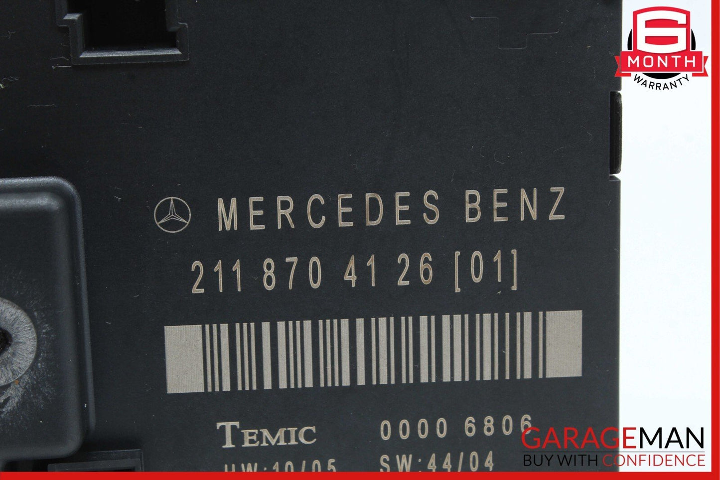03-09 Mercedes W211 E350 E500 E550 Rear Right Side Door Controller Module