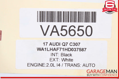 17-24 Audi Q7 Power Brake Booster Master Cylinder w/ Reservoir 4M0612103A OEM
