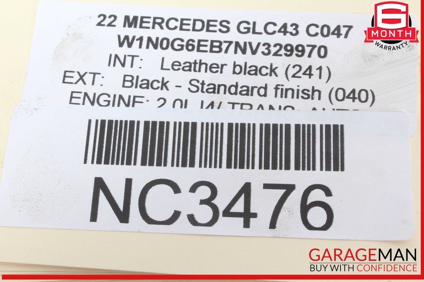 16-23 Mercedes X253 GLC43 AMG Transmission Oil Cooler 0995001900 OEM