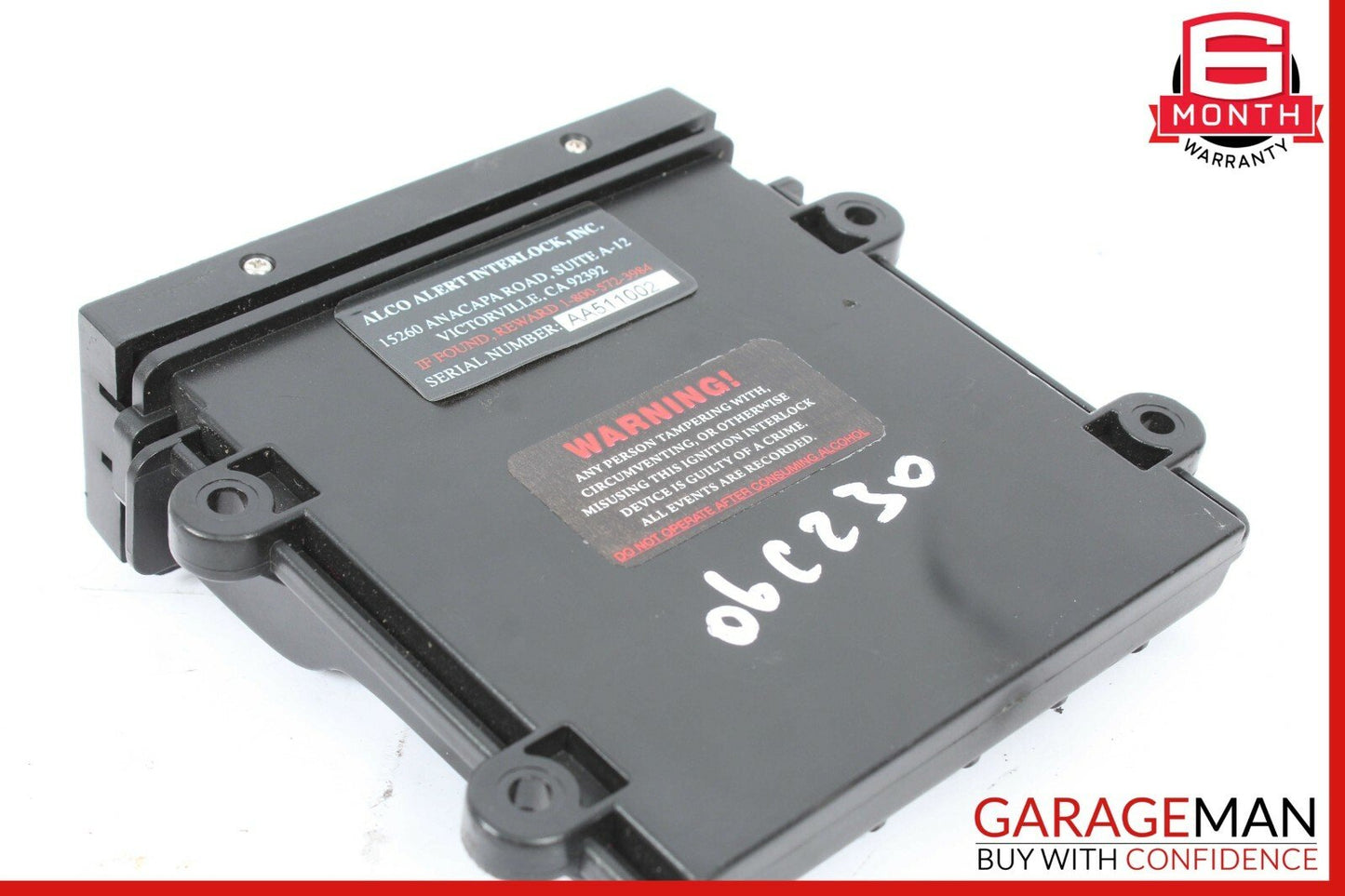 Alco Alcohol Alert Ignition Interlock Interface Module Unit AA511002