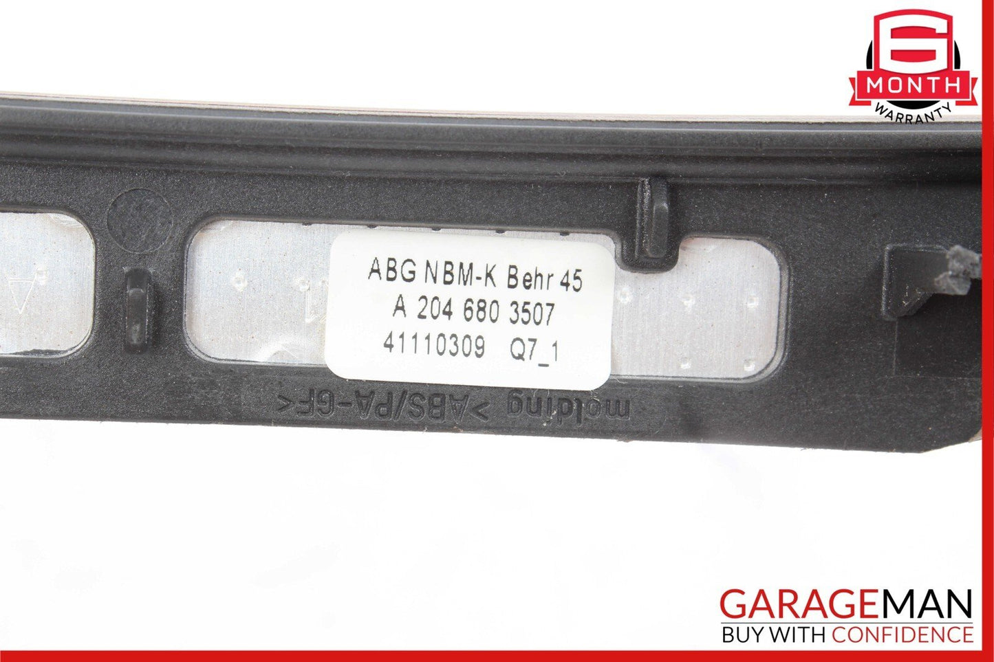 08-14 Mercedes W204 C280 C300 A/C Climate Control Switch Trim Bezel Cover Wood