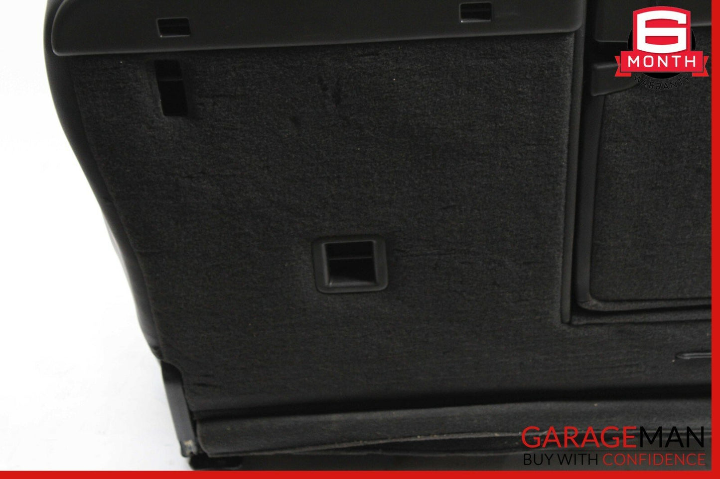 11-17 Porsche Cayenne 958 Rear Left Side Complete Seat Cushion Assembly Black