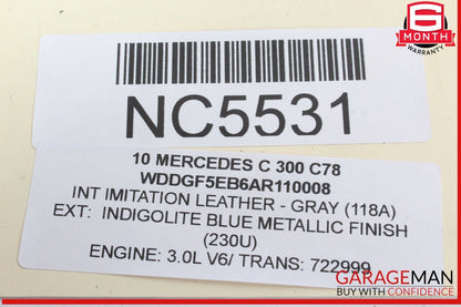 08-17 Mercedes W204 C300 E350 Front Right / Left Shock Spring Absorber Strut