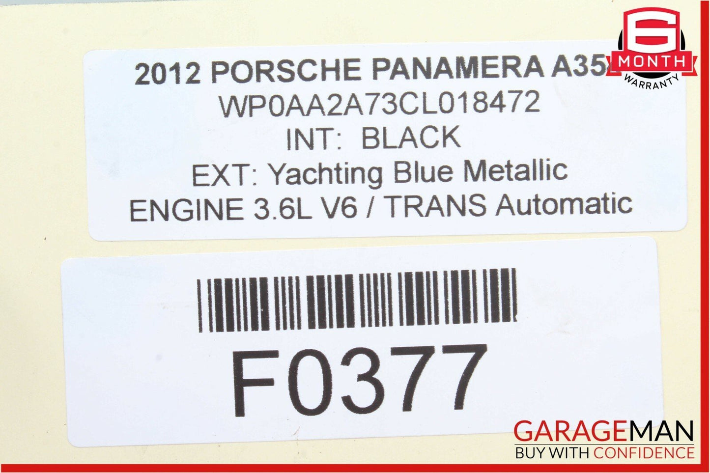 10-15 Porsche Panamera 970 Right & Left Side Radio Antenna Amplifier Booster Set