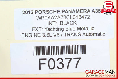 10-15 Porsche Panamera 970 Right & Left Side Radio Antenna Amplifier Booster Set