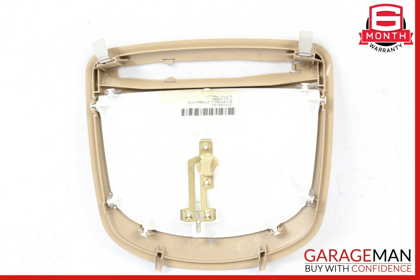 06-13 Mercedes GL450 ML350 R350 Rear Overhead Dome Light Lamp Reading Map Brown