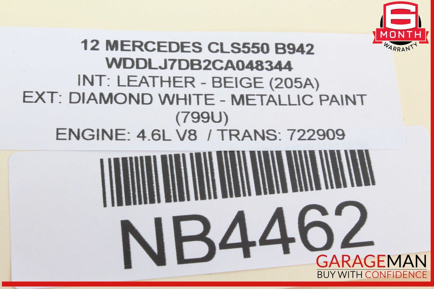 12-18 Mercedes W218 CLS550 CLS400 RWD Front Left Driver Lower Control Arm OEM