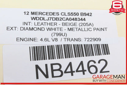 12-18 Mercedes W218 CLS550 CLS400 RWD Front Left Driver Lower Control Arm OEM