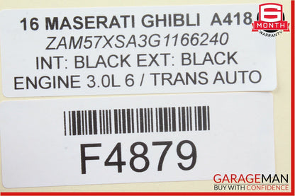14-17 Maserati Ghibli ABS Anti Lock Brake Pump Module Unit OEM