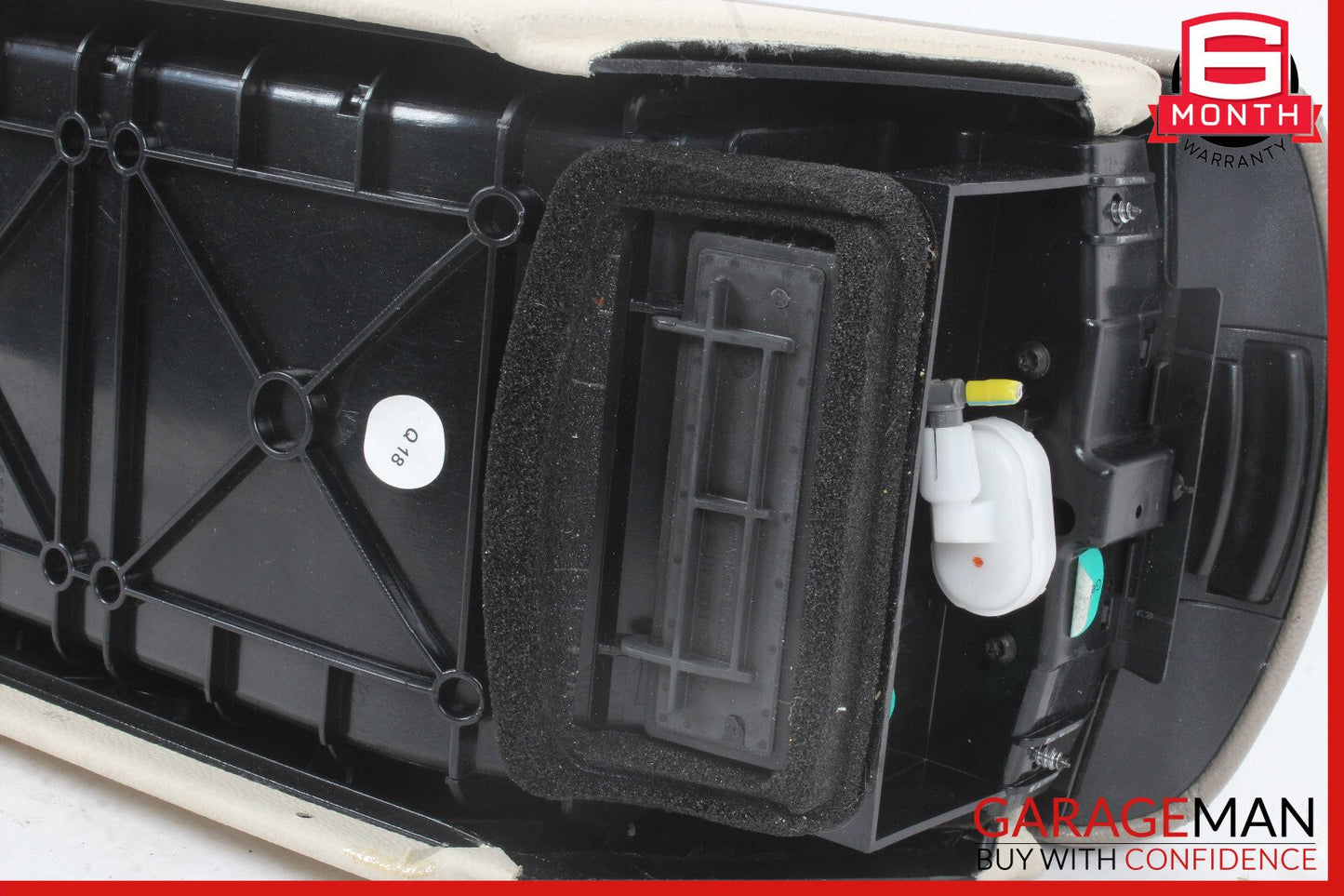 03-06 Mercedes R230 SL500 SL65 Center Console Arm Rest Storage Compartment Tray
