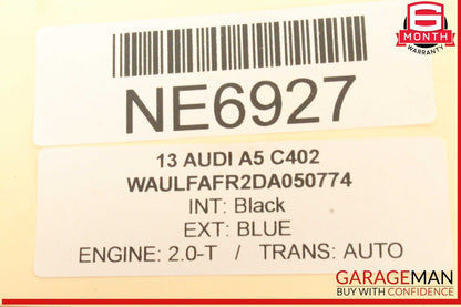 09-16 Audi A5 A4 Rear Left and Rear Right Side Brake Disc Rotor Set OEM