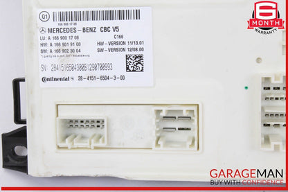 12-19 Mercedes X166 GL450 ML400 Front SAM Control Module Unit 1669001708 OEM