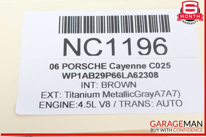 03-10 Porsche Cayenne 955 957 Front Left Dash AC A/C Air Vent Trim Grille OEM