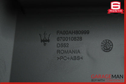 14-17 Maserati Ghibli Gauge Dash Speedometer Cover Trim Pad OEM