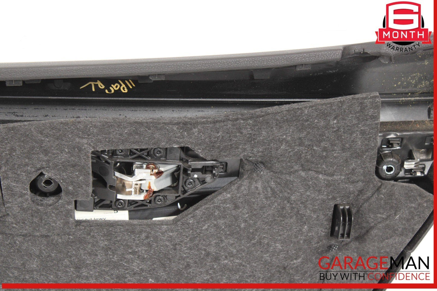 10-16 Porsche Panamera 970 GTS Rear Left Interior Door Panel Leather OEM