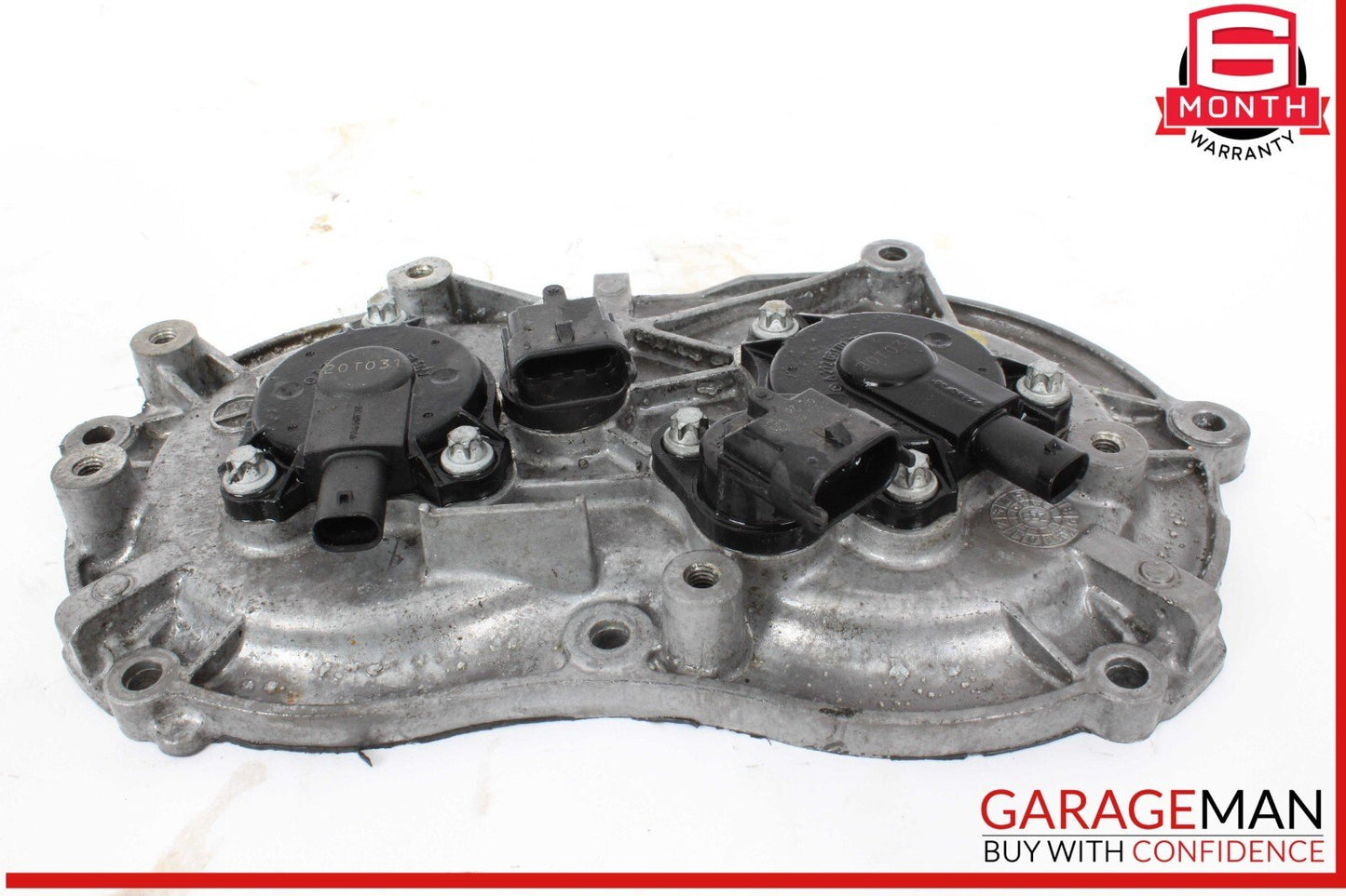 05-13 Mercedes W221 S400 Hybrid Front Left Side Engine Timing Chain Cover Plate