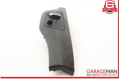17-19 Audi Q7 Front Dash Trim w/ Head Light Lamp Control Switch 4M1853189R OEM