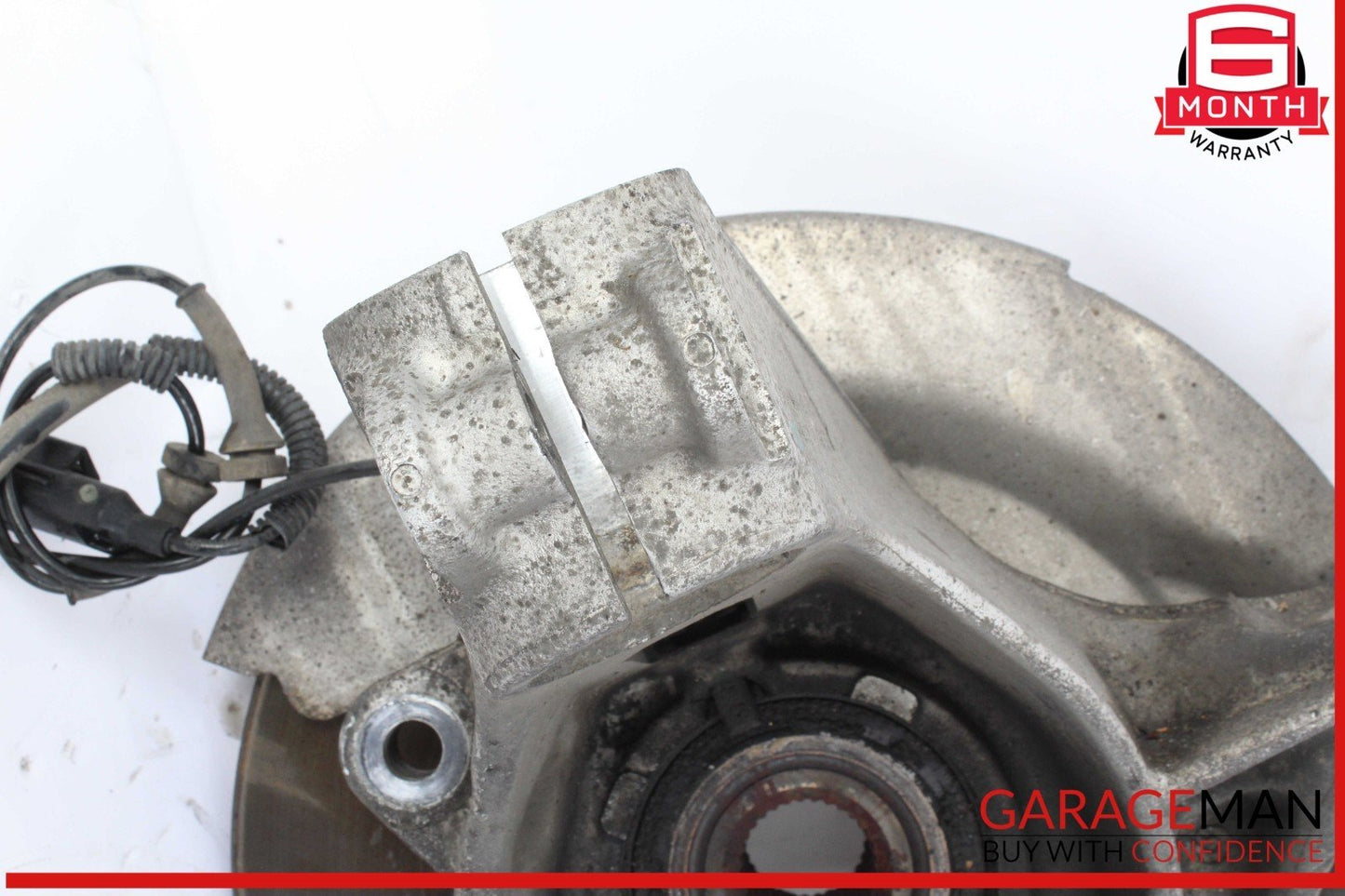 12-19 Range Rover Evoque Front Right Side Spindle Knuckle w/ Brake Rotor Disc