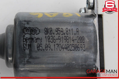 12-18 Audi A6 SQ5 Rear Left Driver Side Window Regulator Motor 8K0959811A OEM