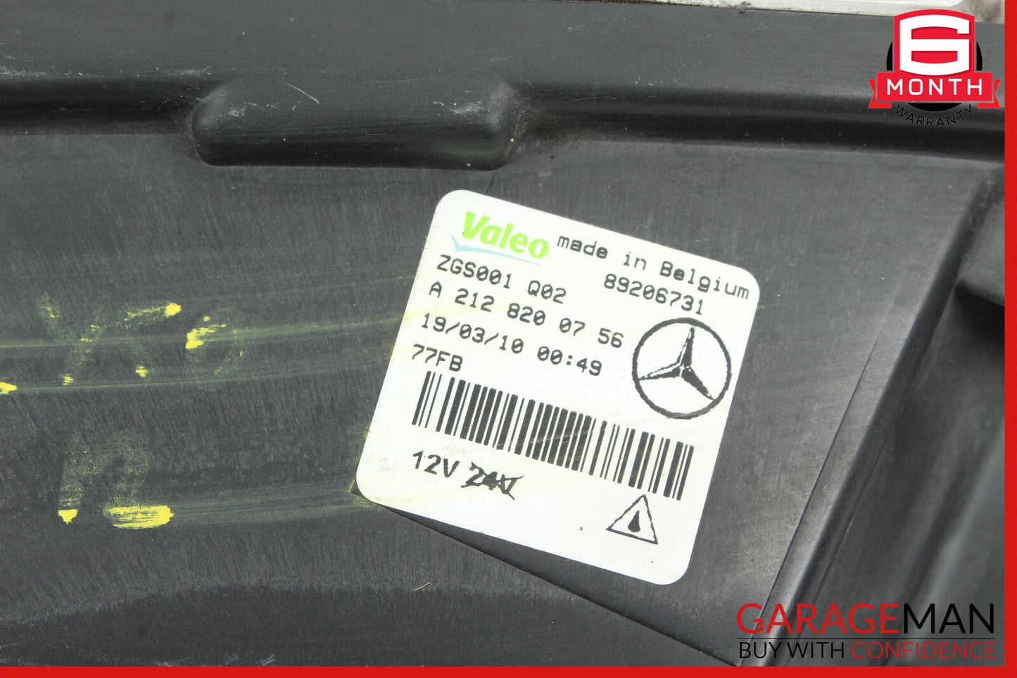 10-11 Mercedes W212 E350 E550 Left Side LED Daytime Running Light Fog Lamp OEM