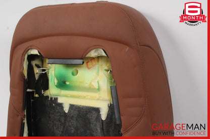 14-17 Maserati Ghibli M157 Front Left Side Top Upper Seat Cushion Cover Brown