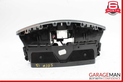 07-13 Mercedes W221 S550 S450 Center Dash A/C Air Vent Trim Clock 2218300954 OEM
