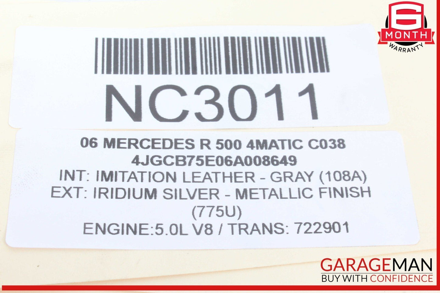 06-13 Mercedes W251 R500 4MATIC GL320 Front Drive Shaft Driveshaft Axle OEM