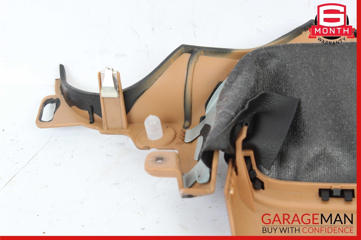 10-16 Porsche Panamera 970 Steering Column Upper Trim Panel Housing Cover Brown